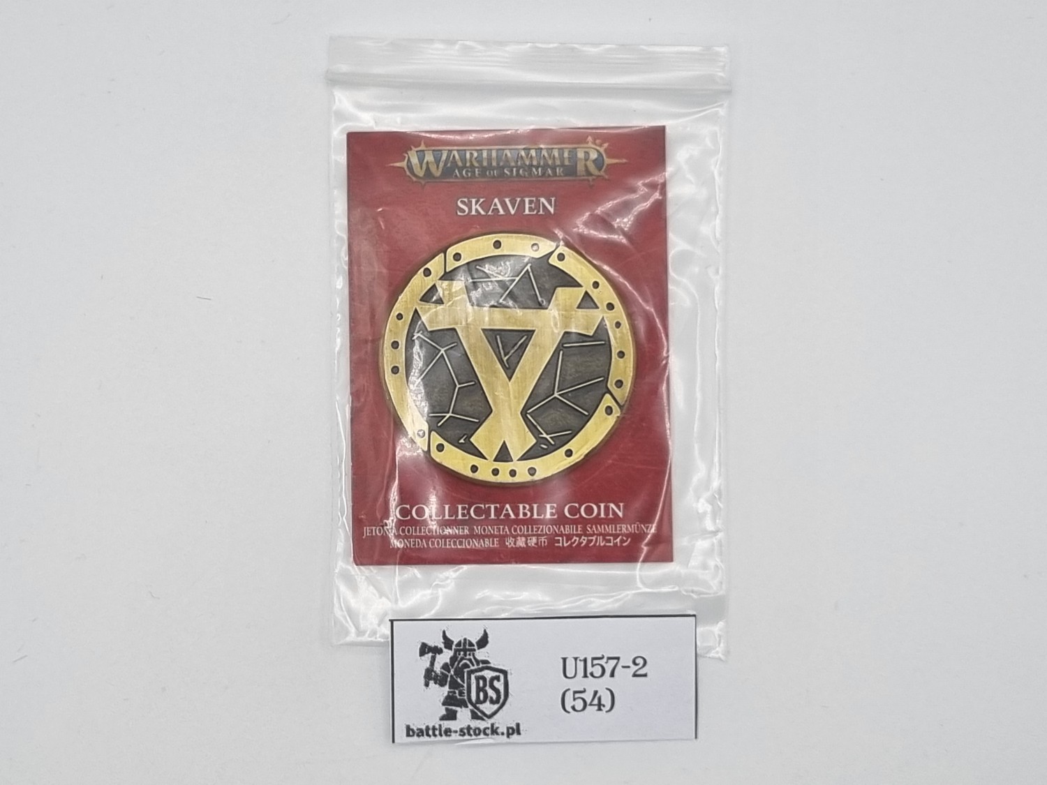 collectible coin warhammer skaven