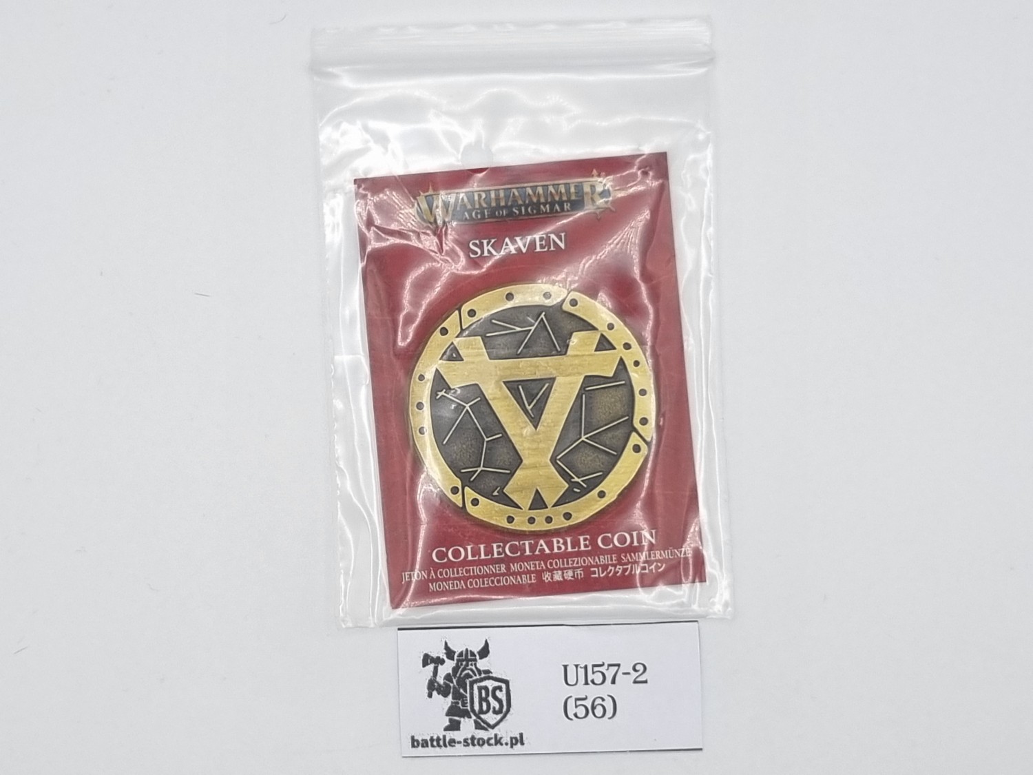 collectible coin warhammer skaven