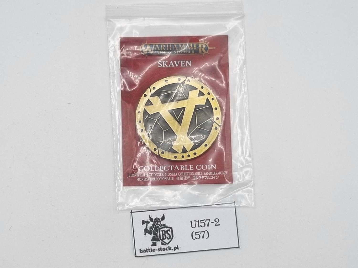 collectible coin warhammer skaven