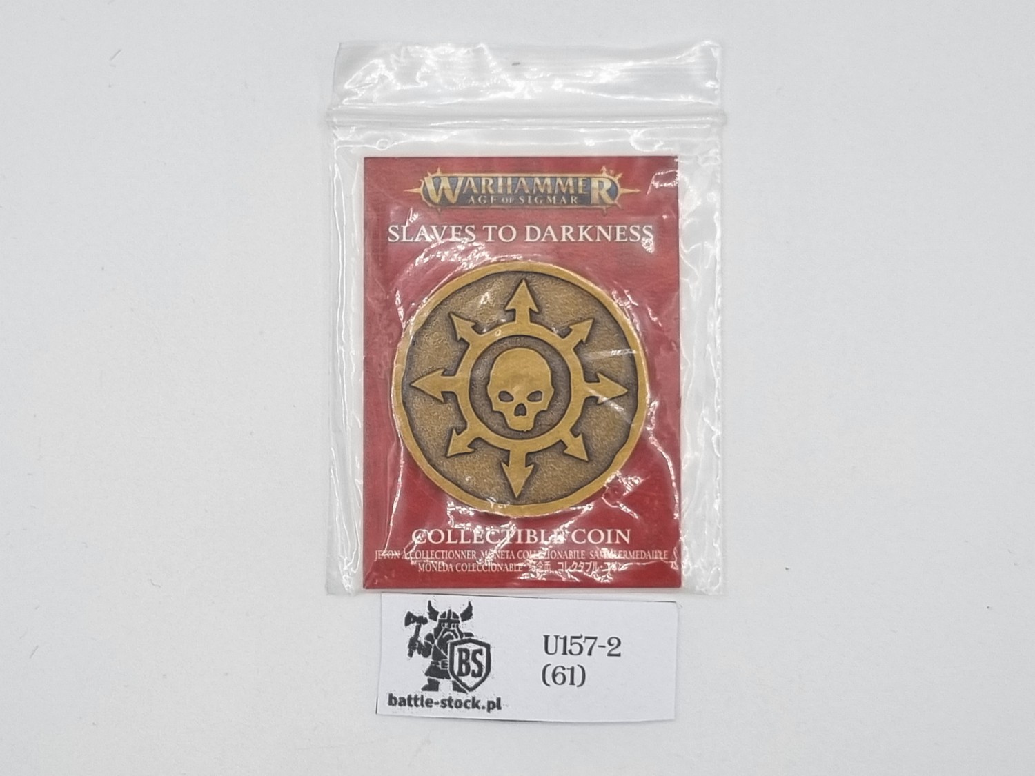 collectible coin warhammer slaves to darkness