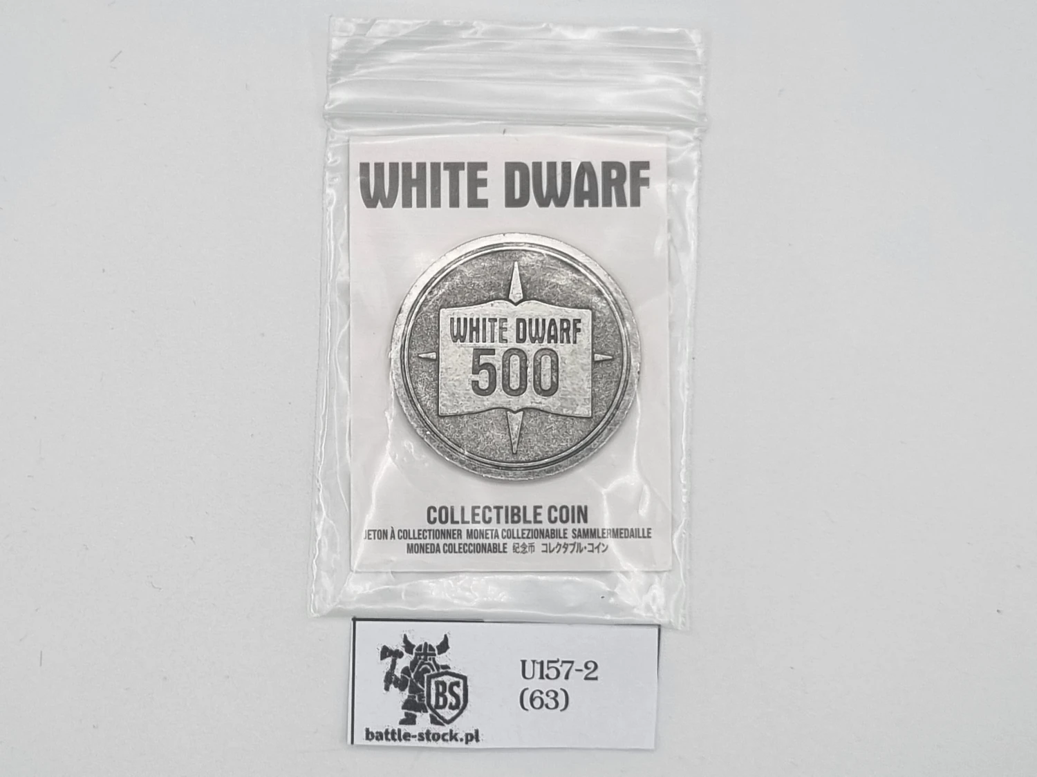 collectible coin warhammer white dwarf