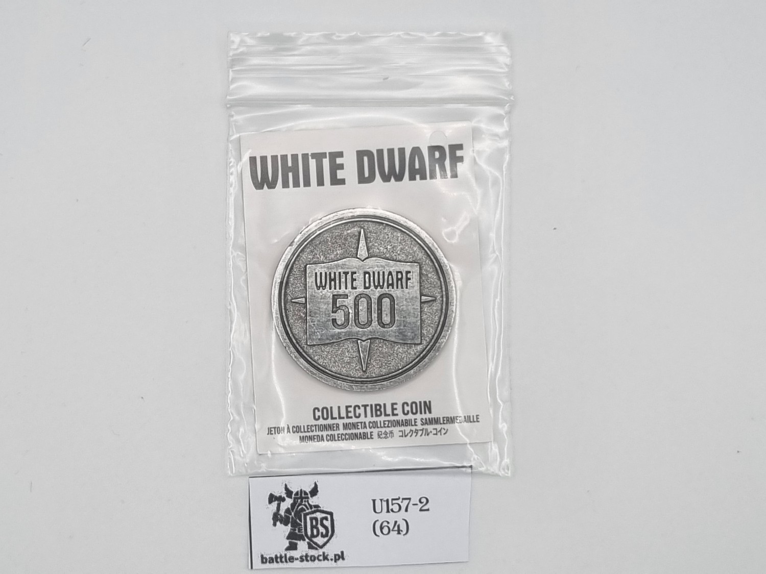 collectible coin warhammer white dwarf