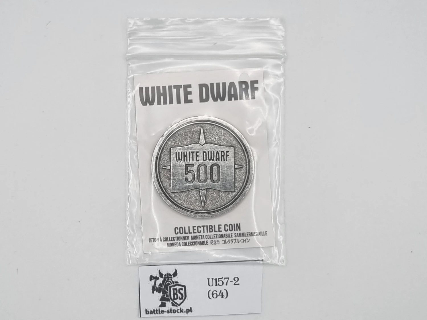collectible coin warhammer white dwarf