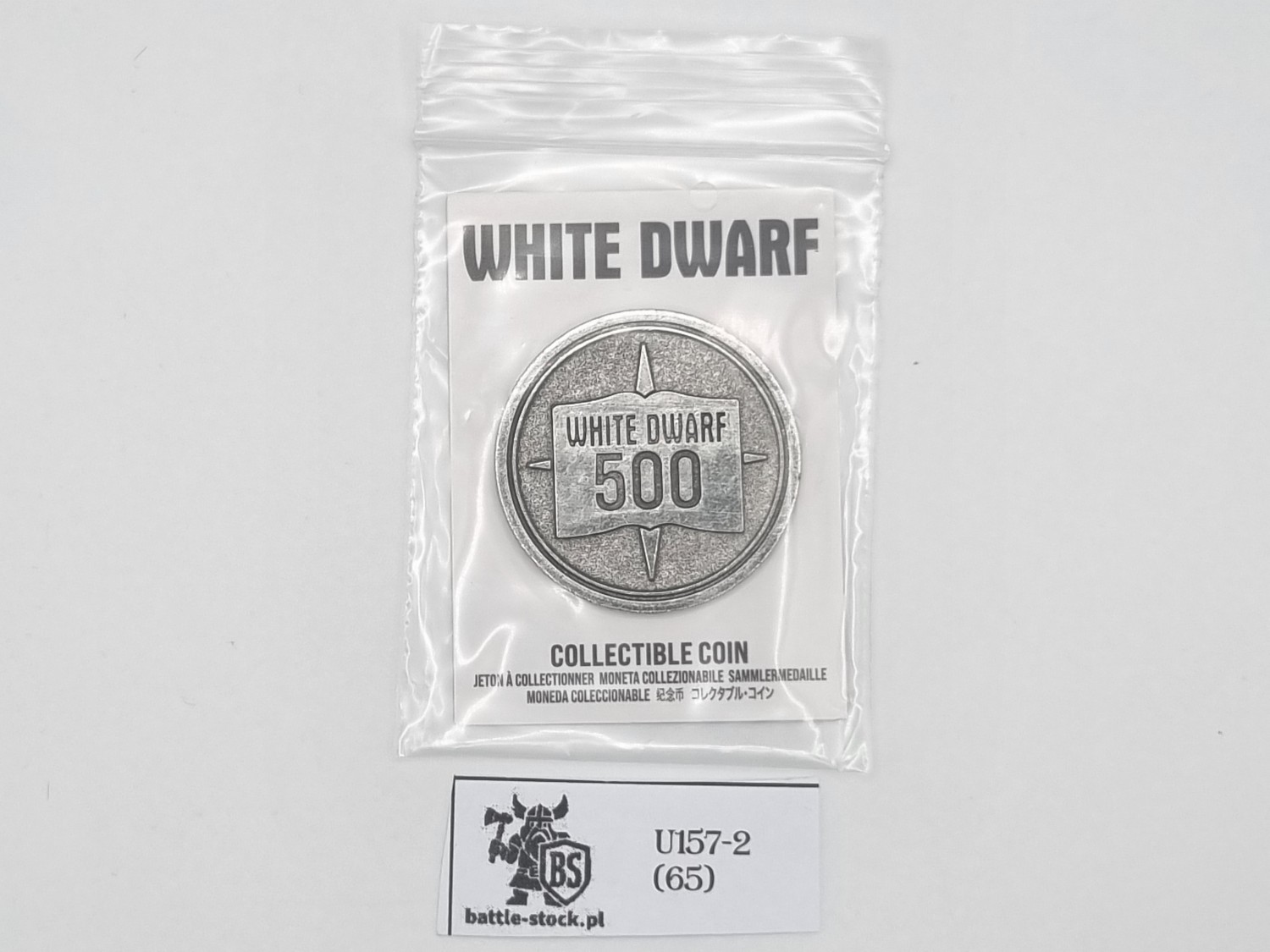 collectible coin warhammer white dwarf