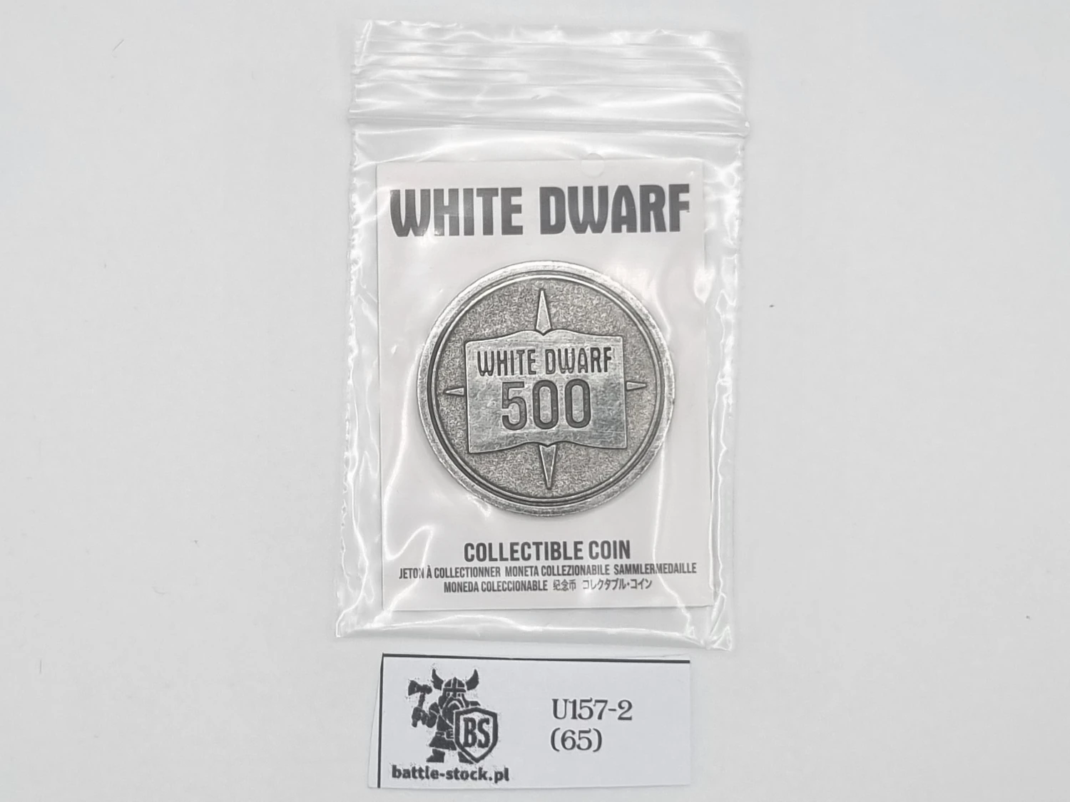 collectible coin warhammer white dwarf