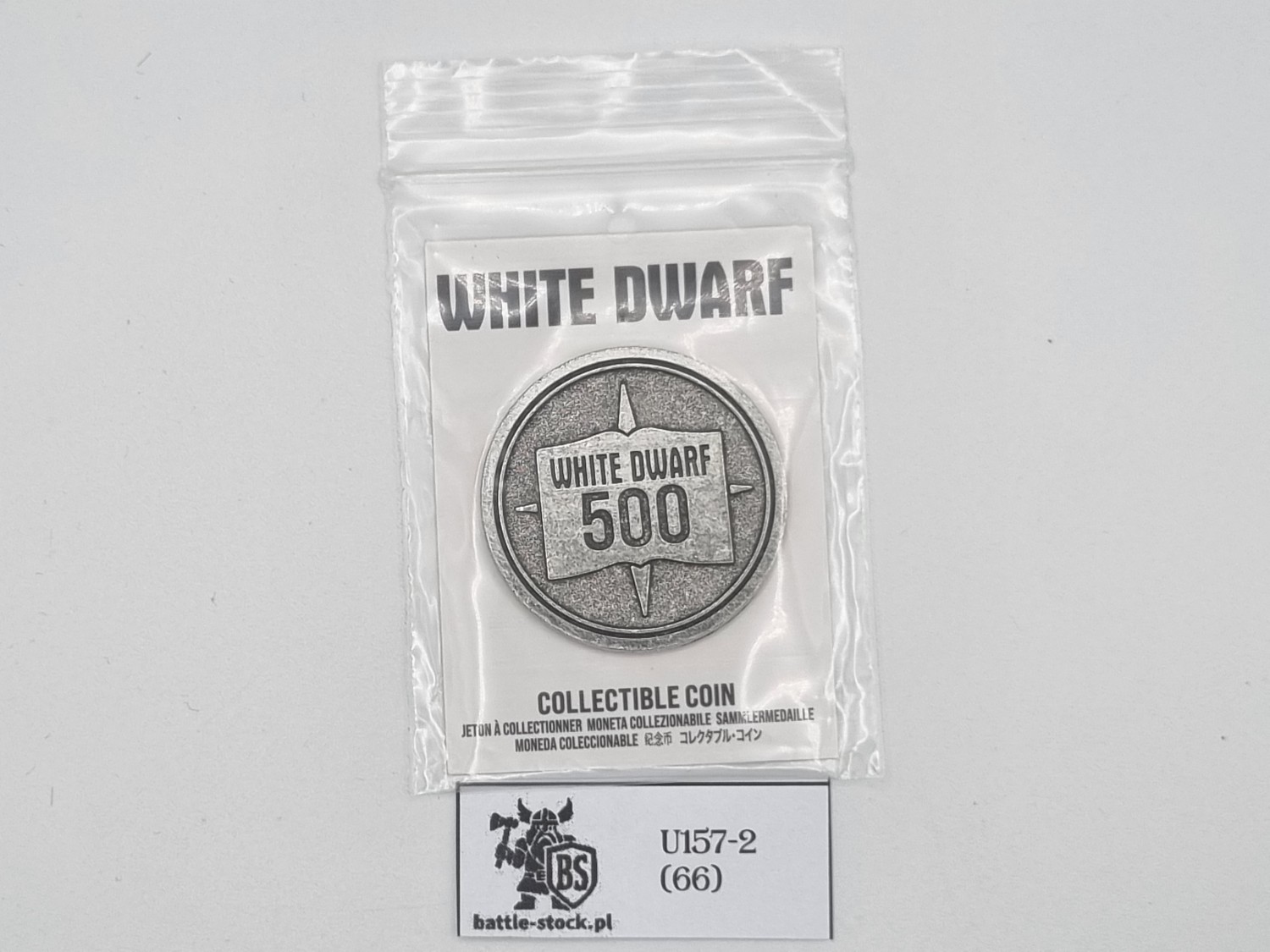 collectible coin warhammer white dwarf