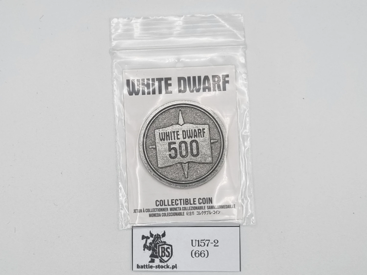 collectible coin warhammer white dwarf