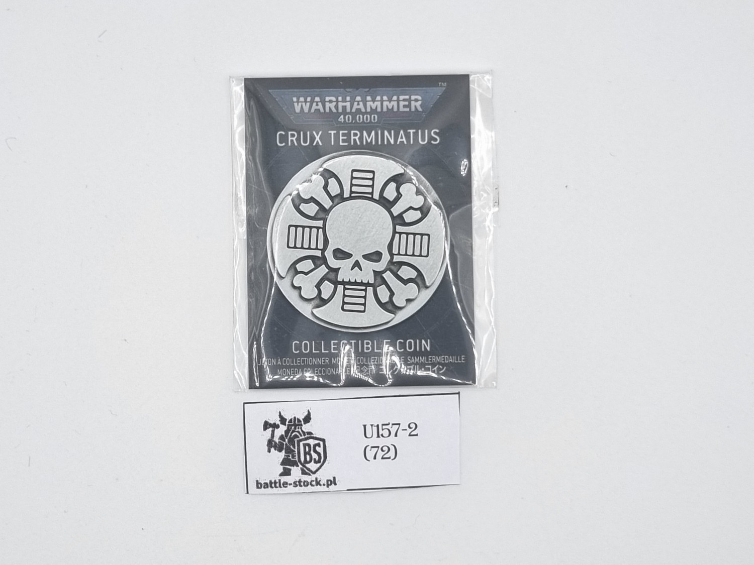 collectible coin warhammer crux terminatus