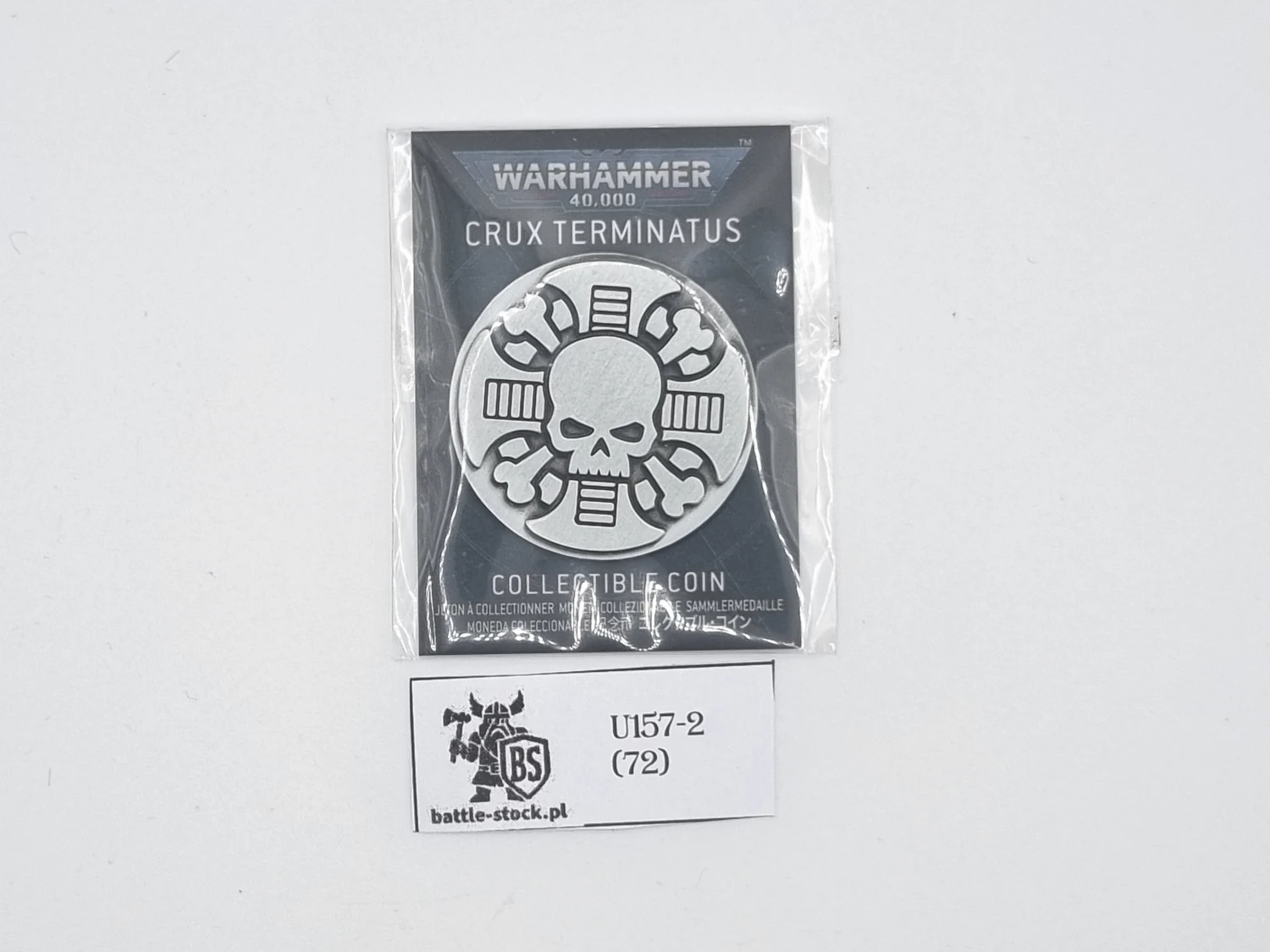 collectible coin warhammer crux terminatus