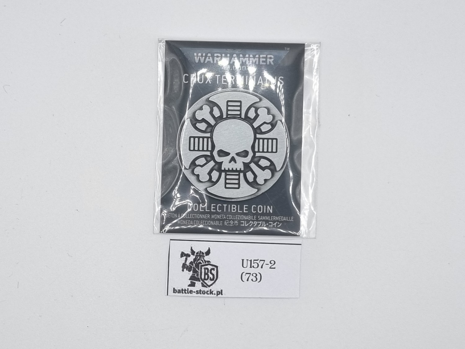 collectible coin warhammer crux terminatus