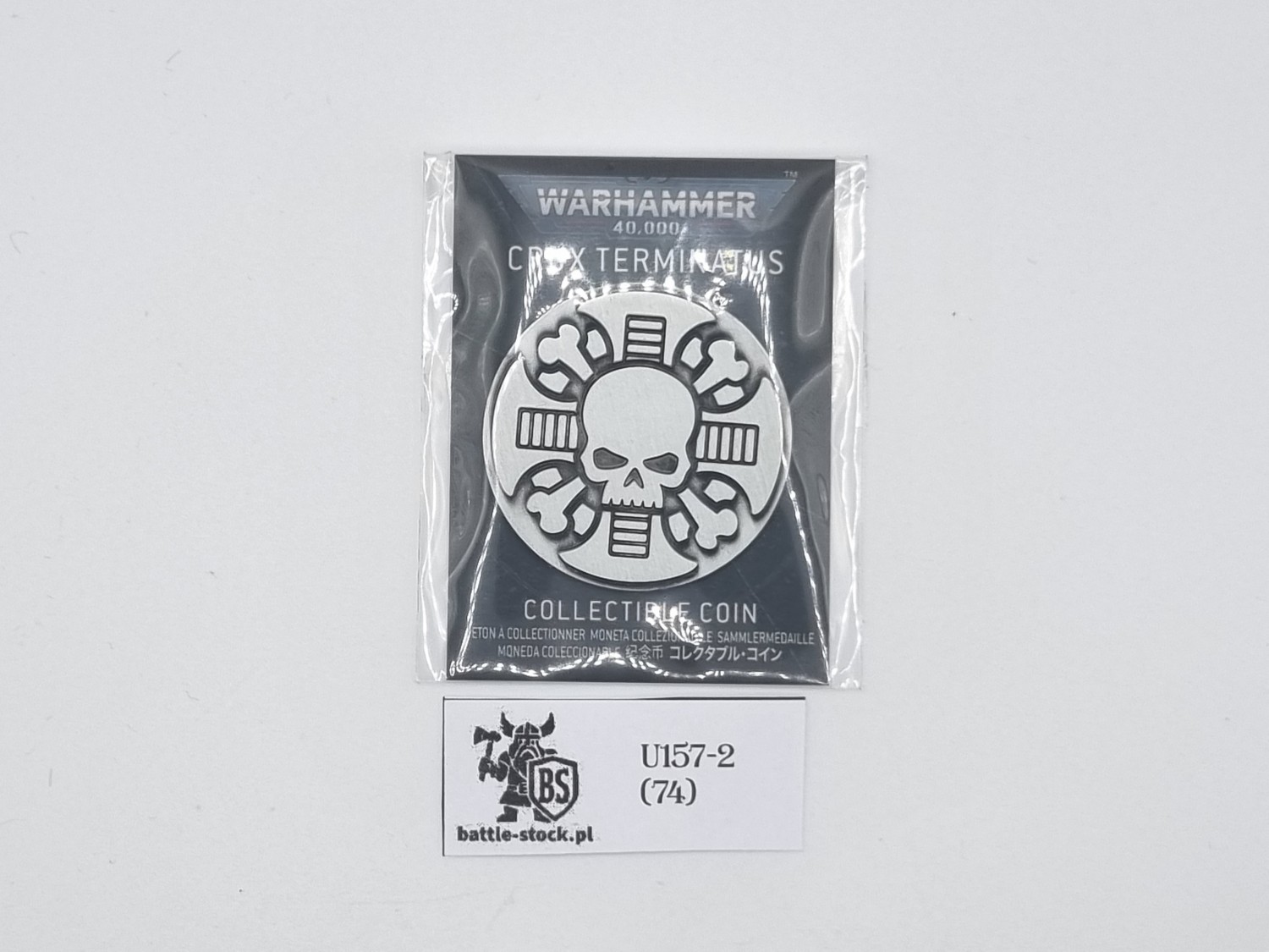 collectible coin warhammer crux terminatus