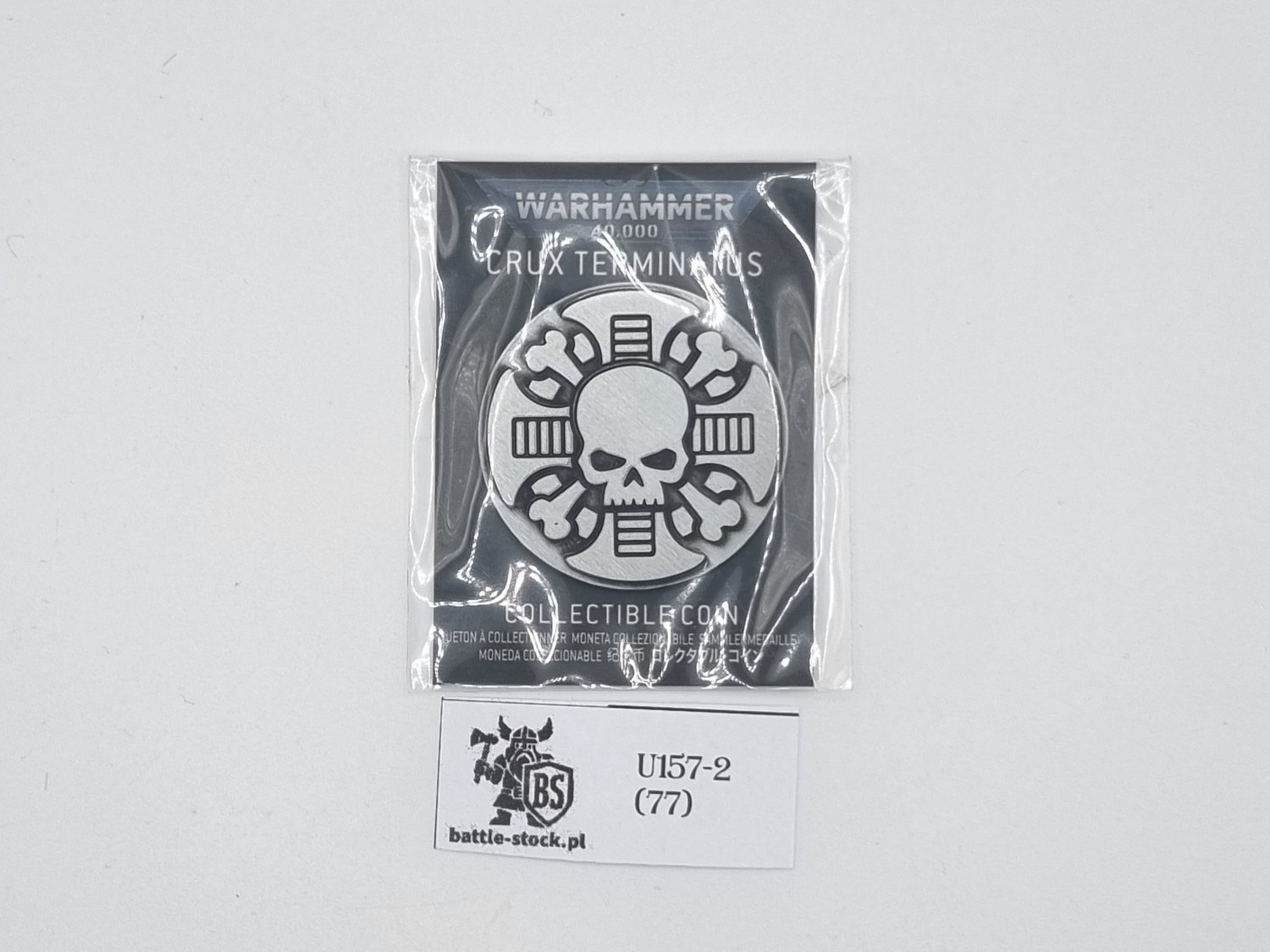 collectible coin warhammer crux terminatus