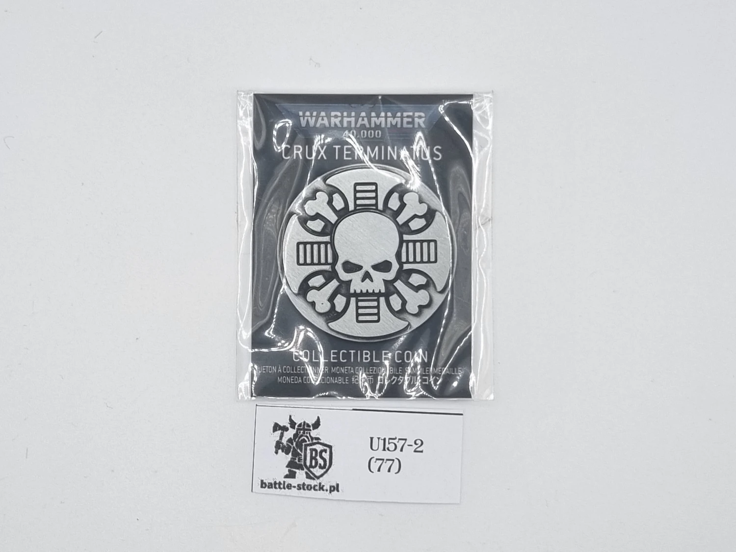 collectible coin warhammer crux terminatus