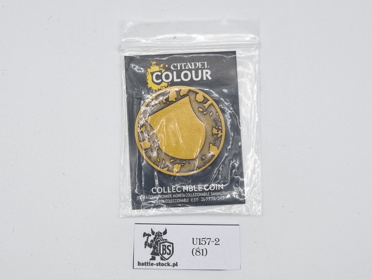 collectible coin warhammer citadel colour