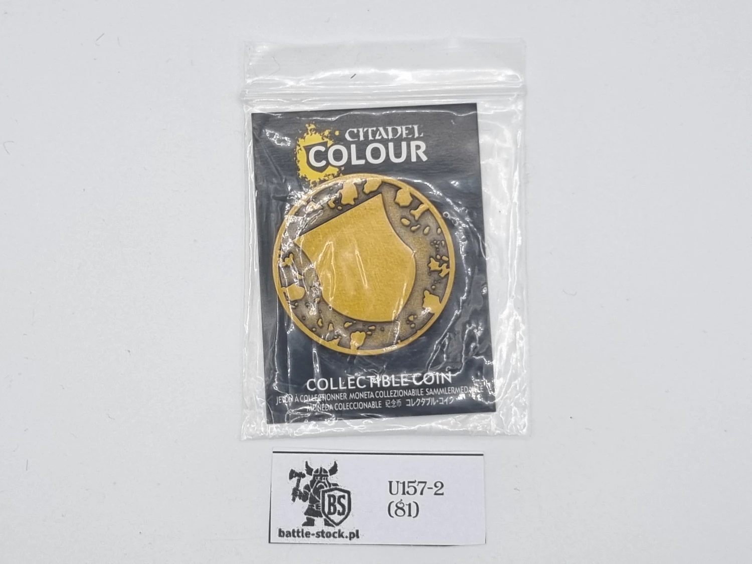 collectible coin warhammer citadel colour