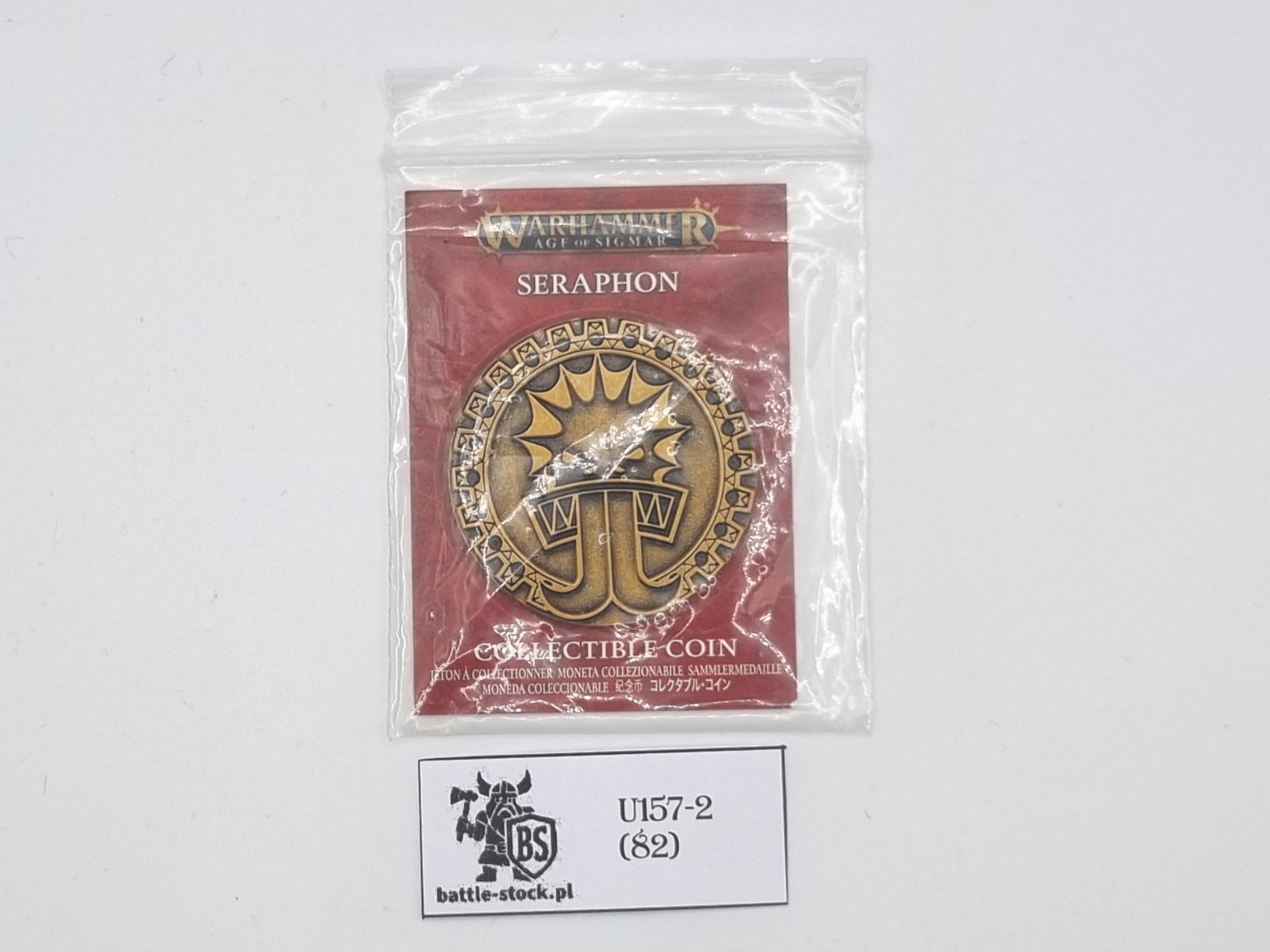 collectible coin warhammer Seraphon