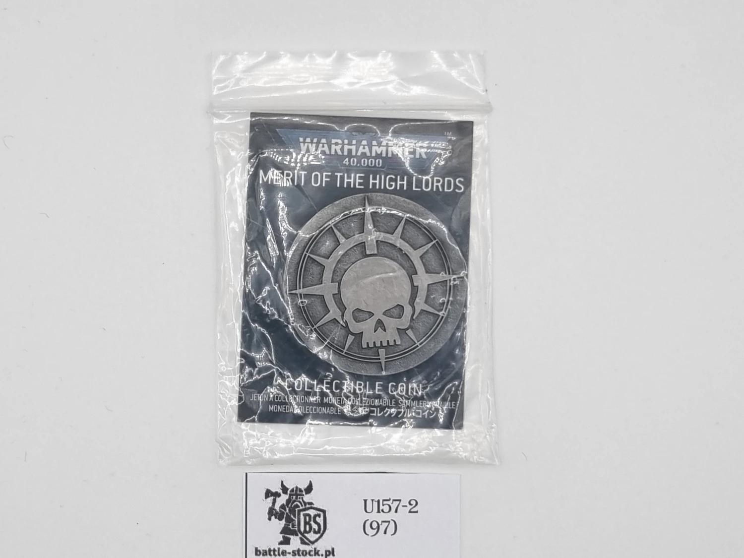 collectible coin warhammer merit of the high lords