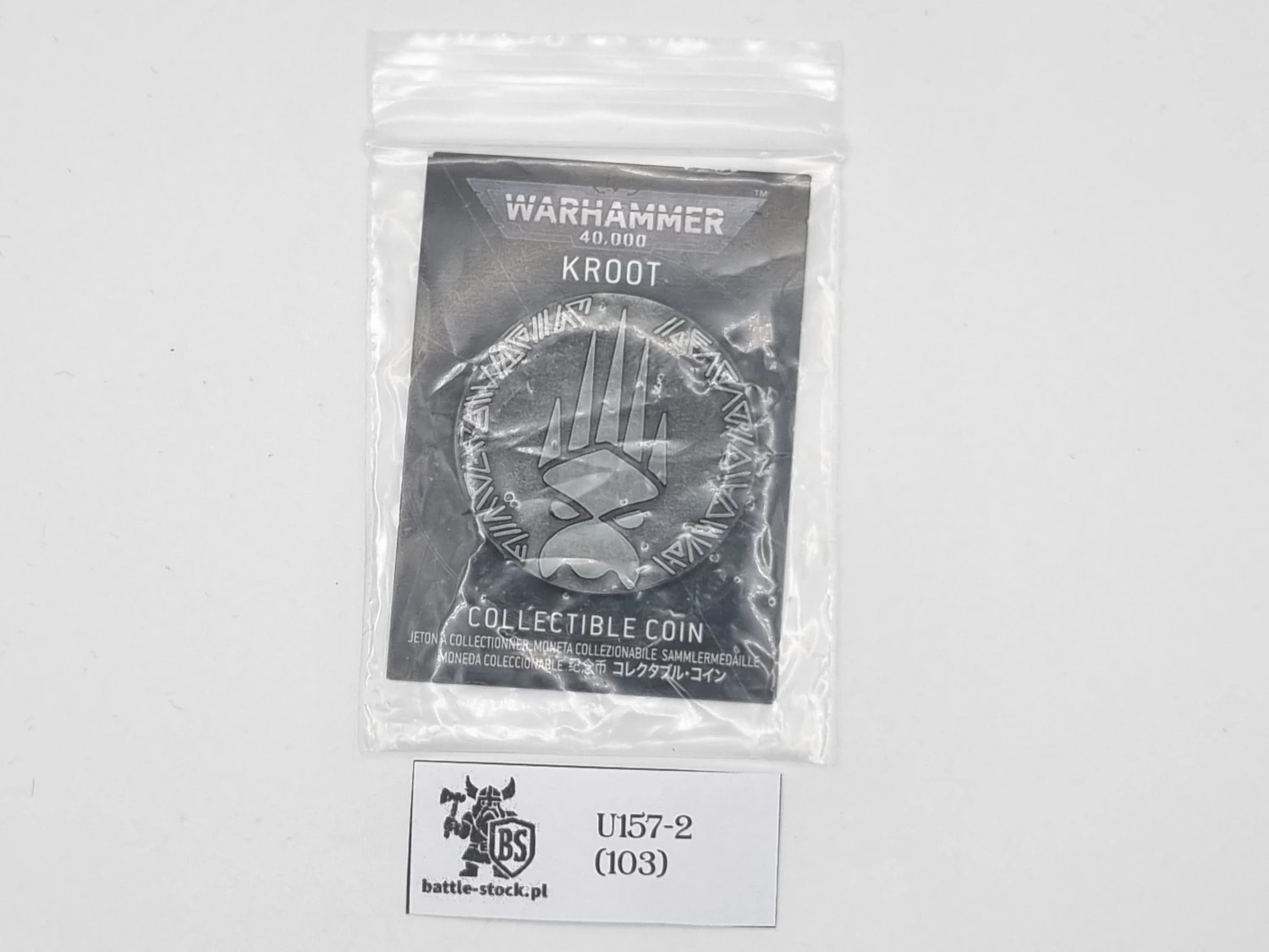 collectible coin warhammer kroot