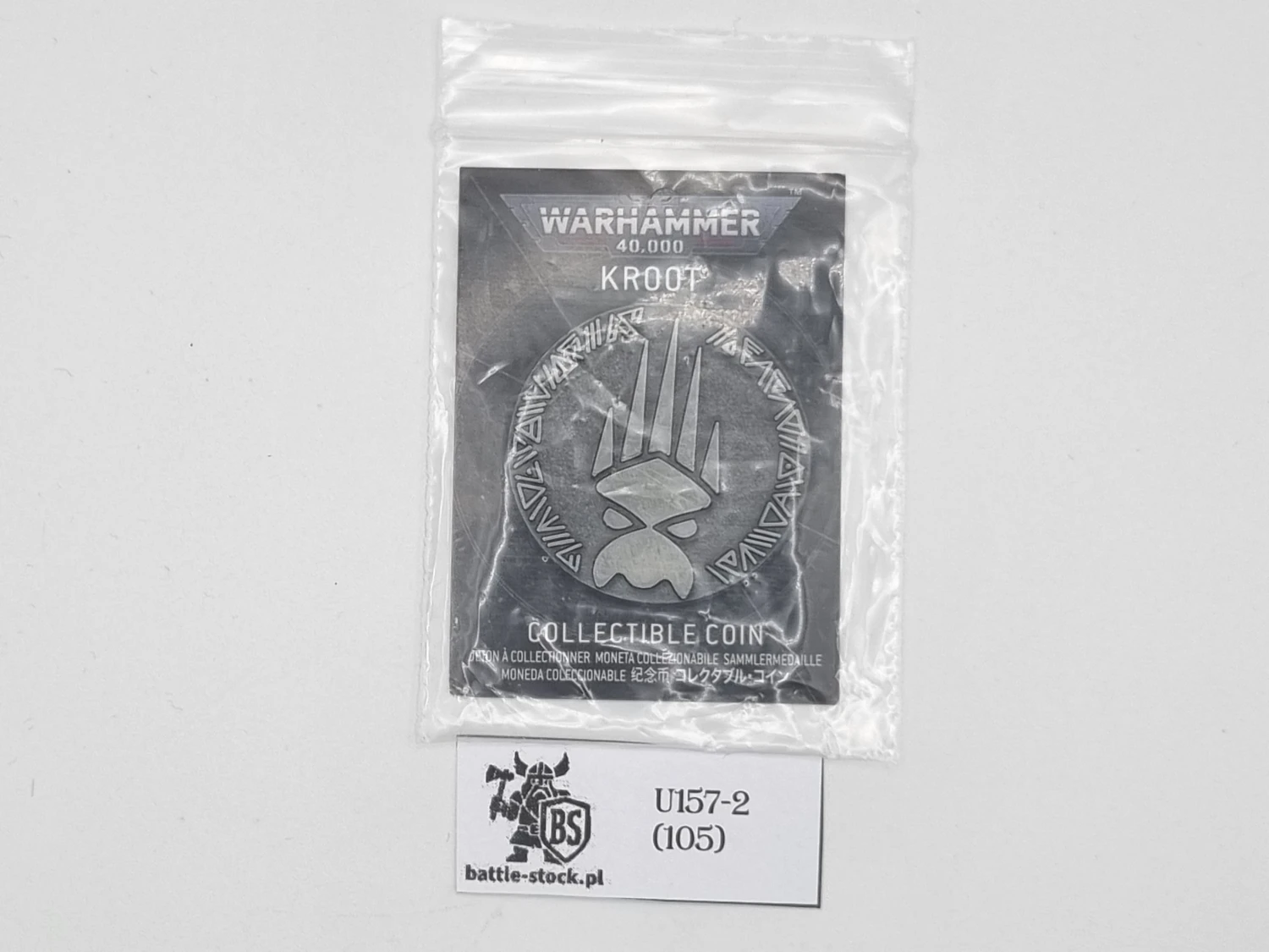 collectible coin warhammer kroot