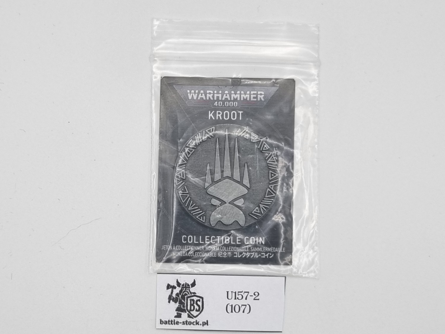 collectible coin warhammer kroot