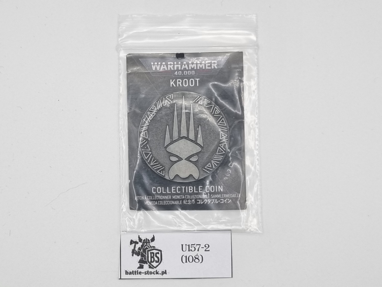 collectible coin warhammer kroot