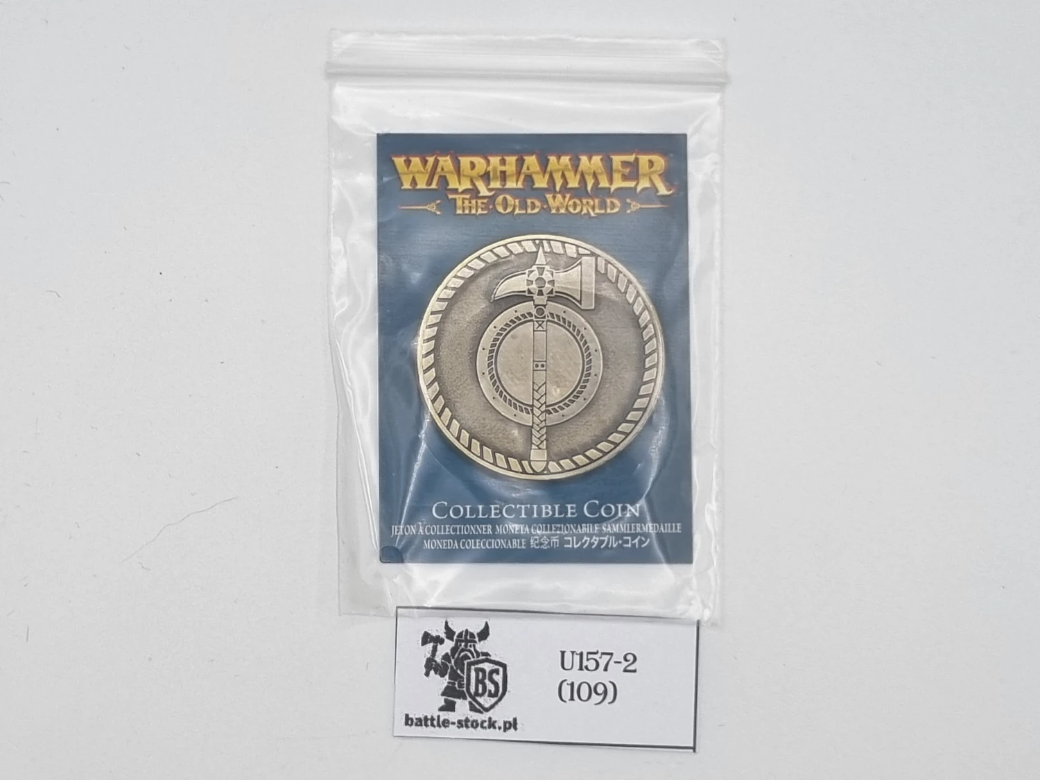 collectible coin warhammer the old world