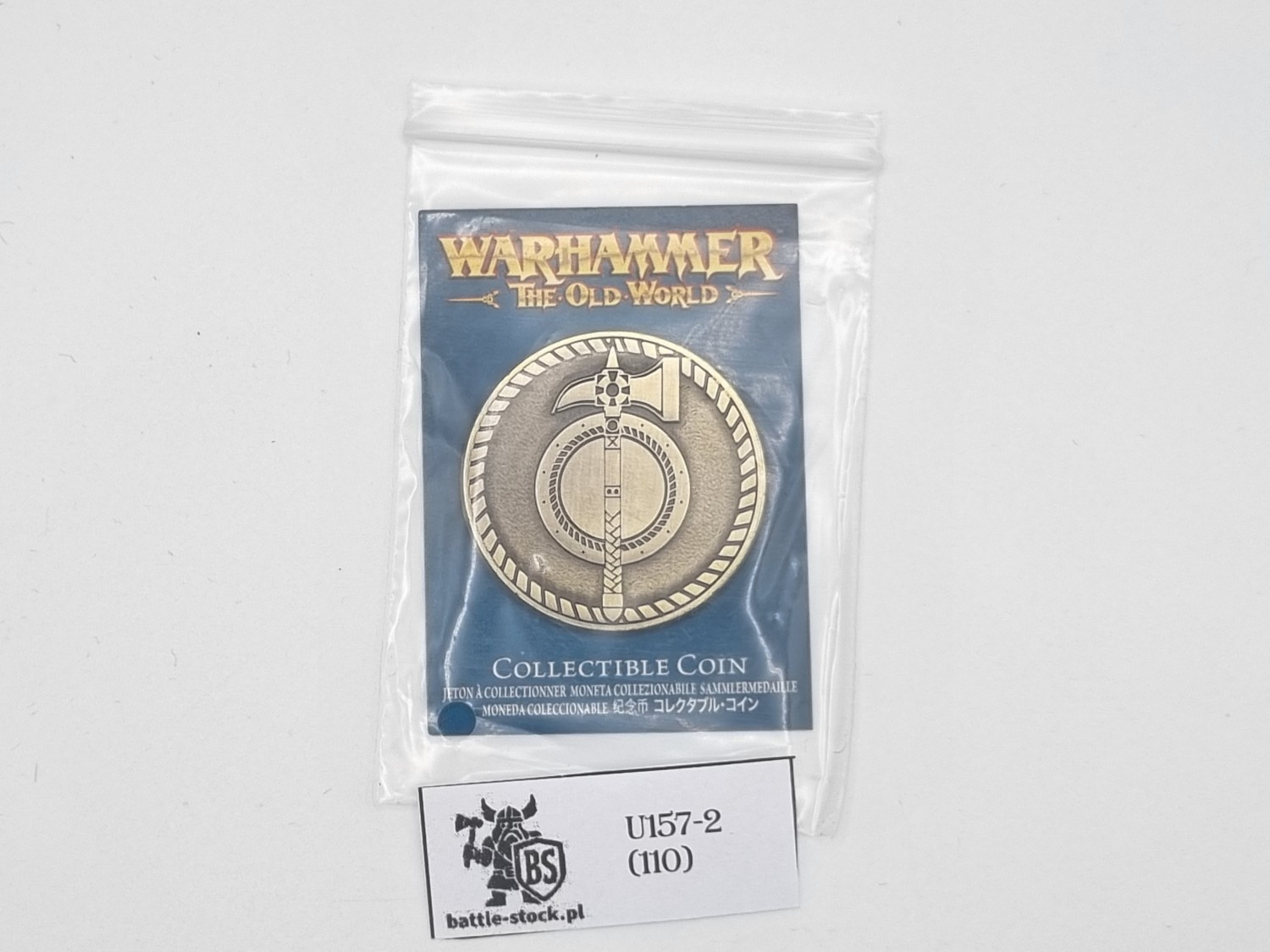 collectible coin warhammer the old world