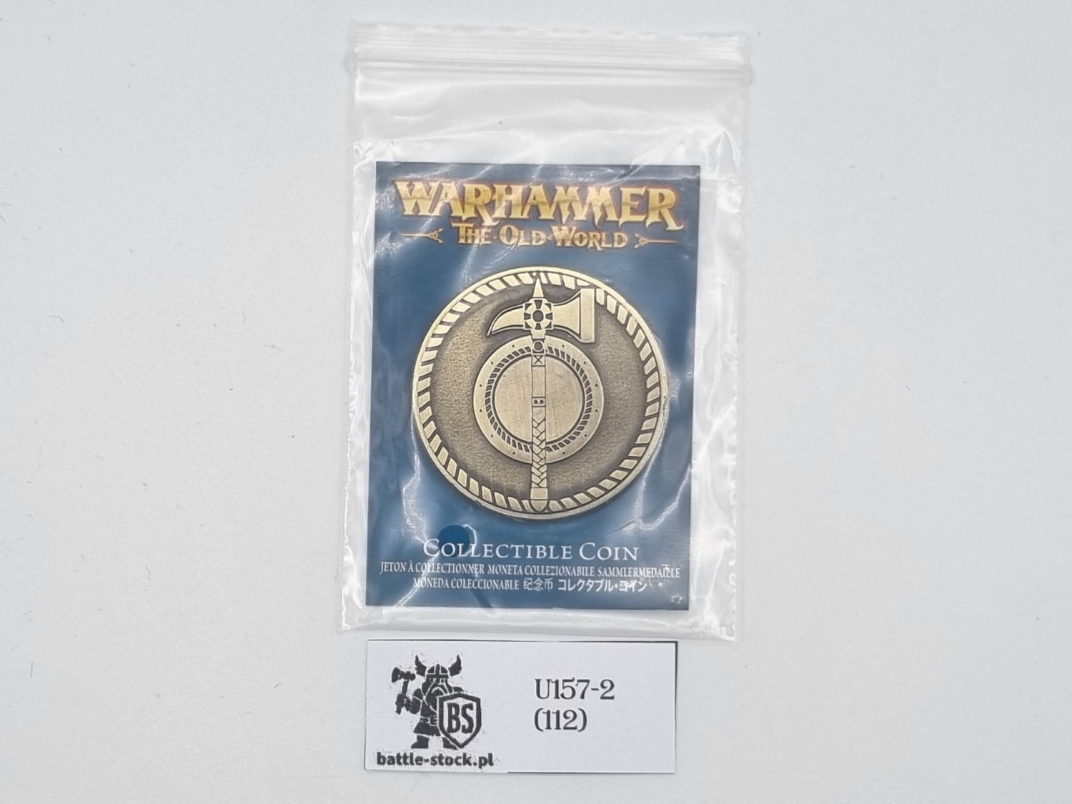 collectible coin warhammer the old world