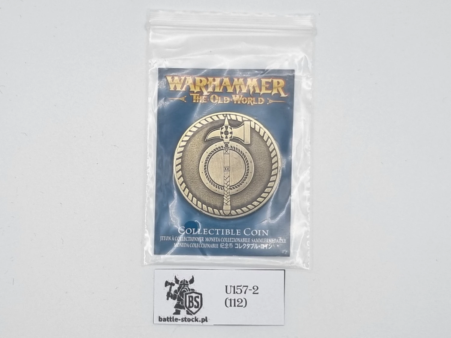 collectible coin warhammer the old world