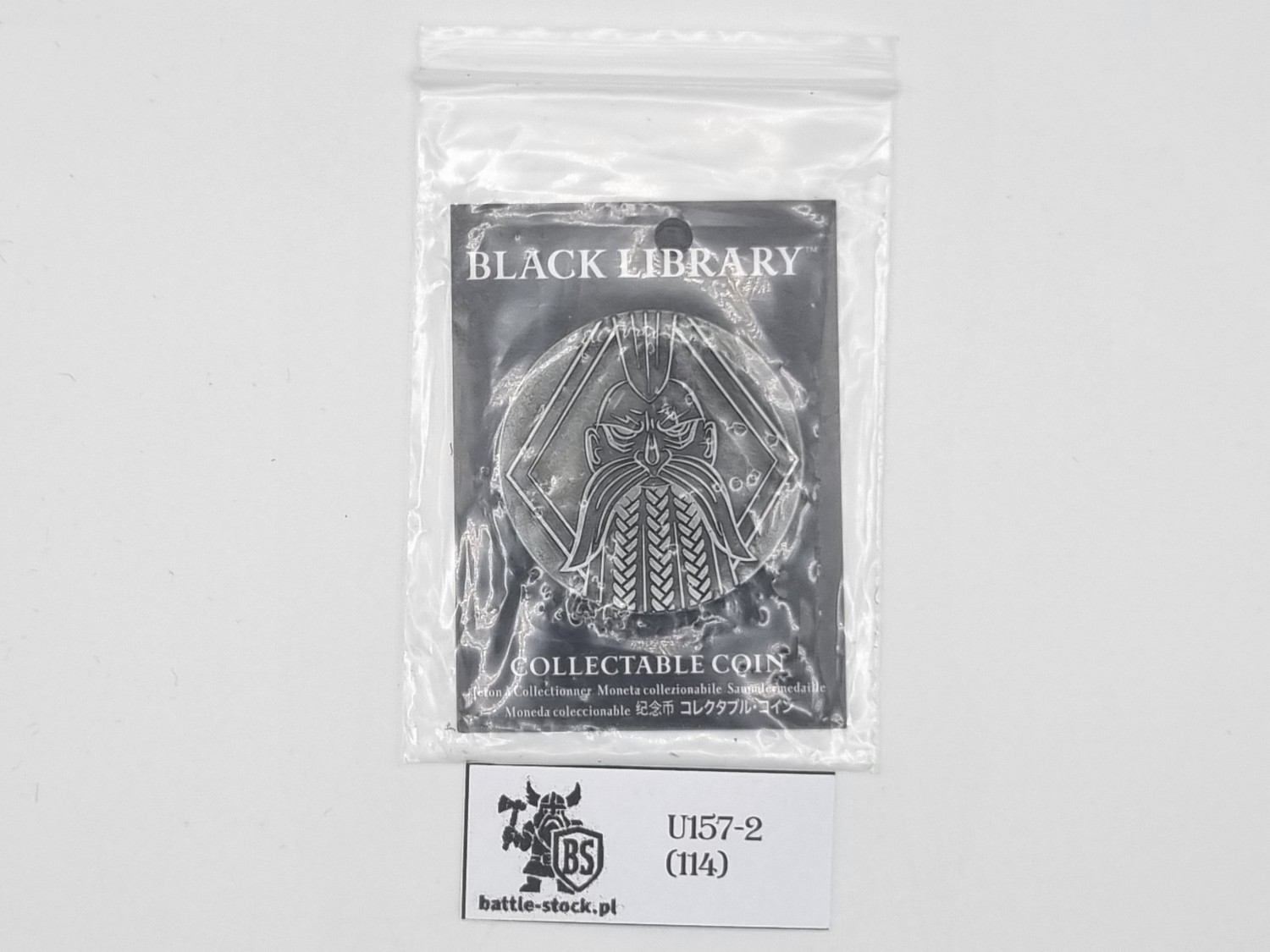 collectible coin warhammer black library