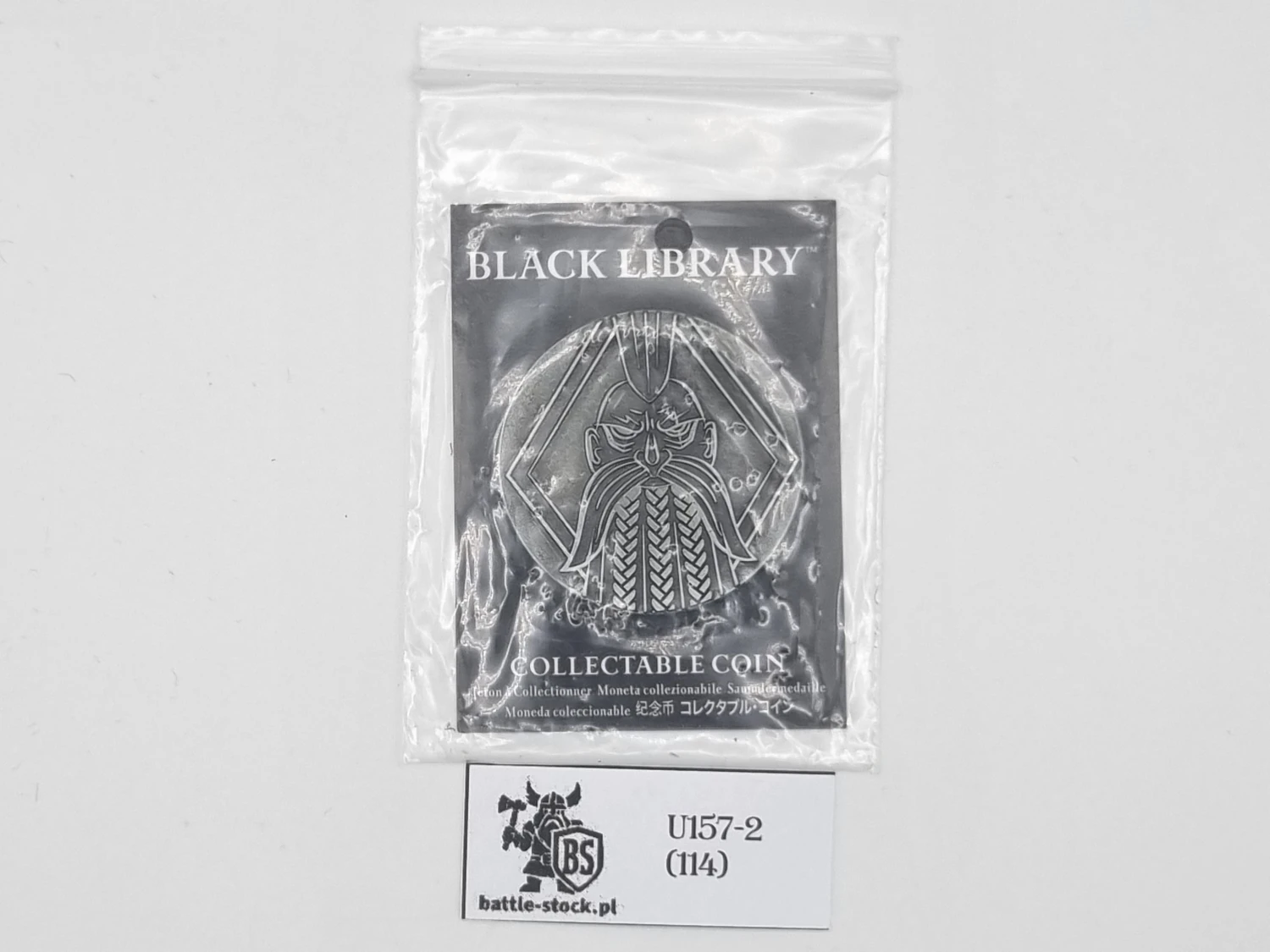 collectible coin warhammer black library