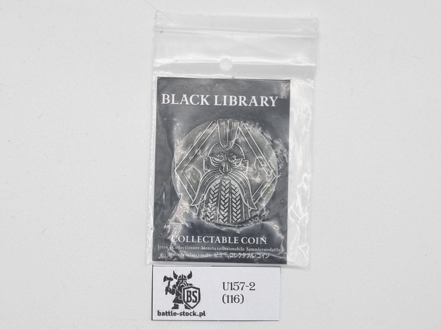 collectible coin warhammer black library