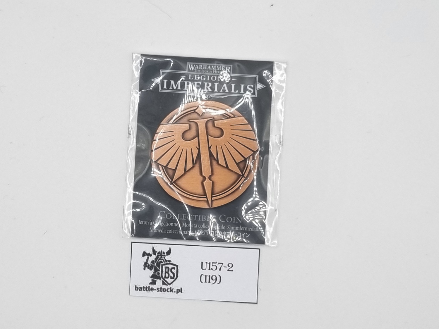 collectible coin warhammer legion imperialis