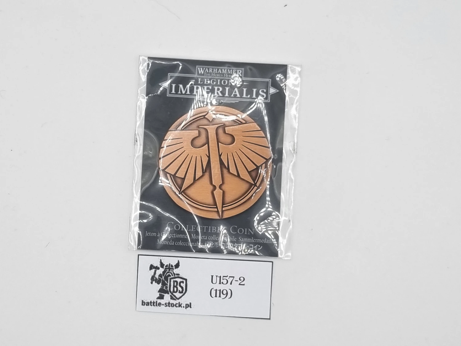 collectible coin warhammer legion imperialis