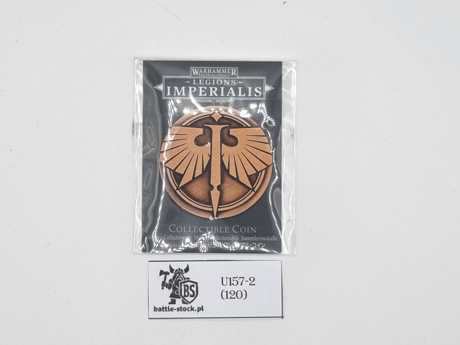collectible coin warhammer legion imperialis