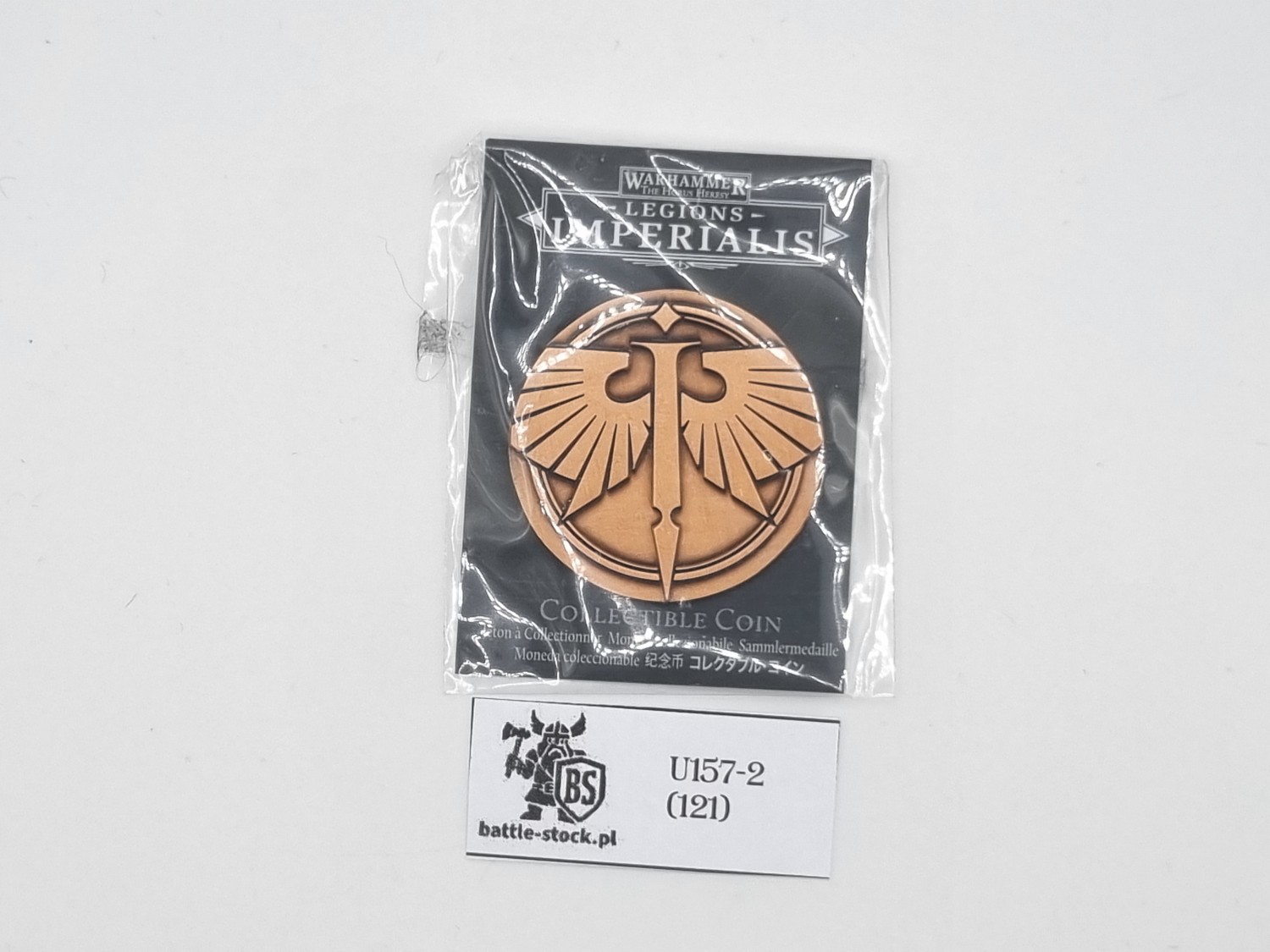 collectible coin warhammer legion imperialis
