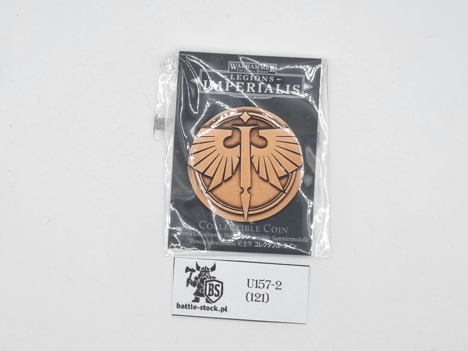 collectible coin warhammer legion imperialis