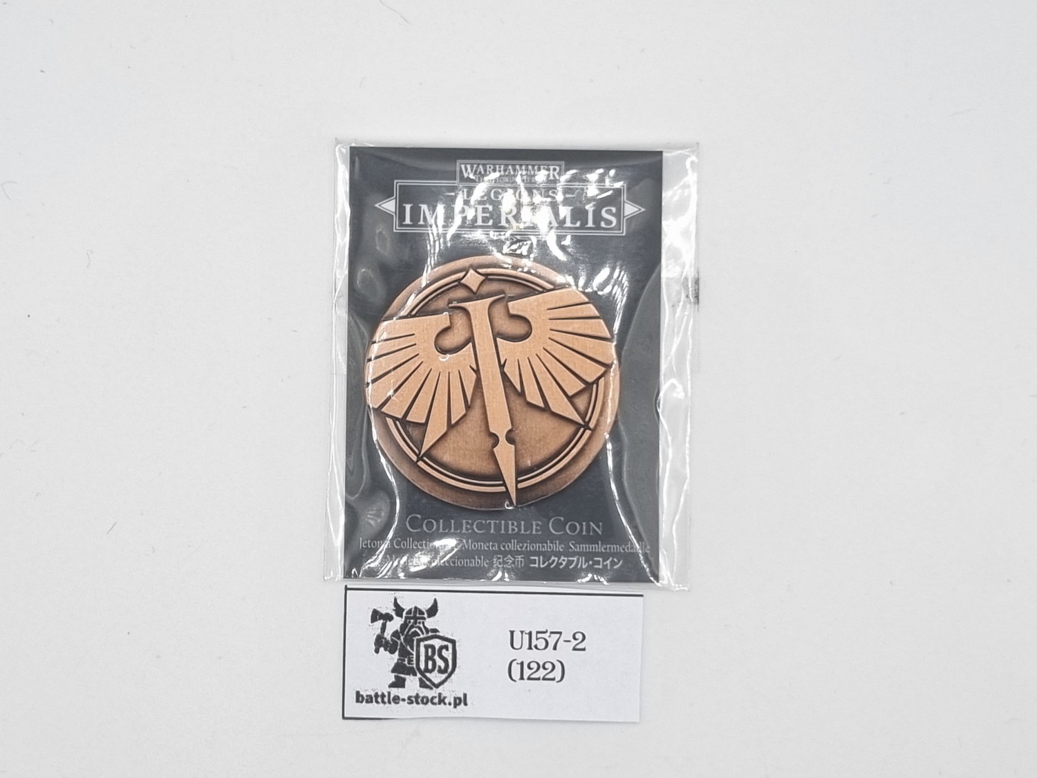 collectible coin warhammer legion imperialis