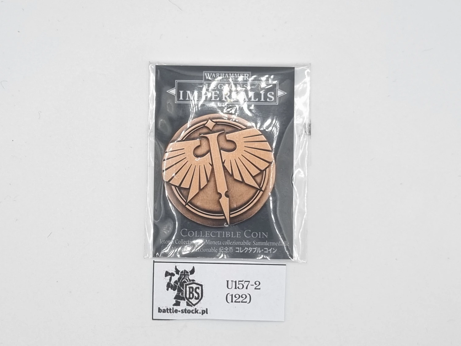 collectible coin warhammer legion imperialis