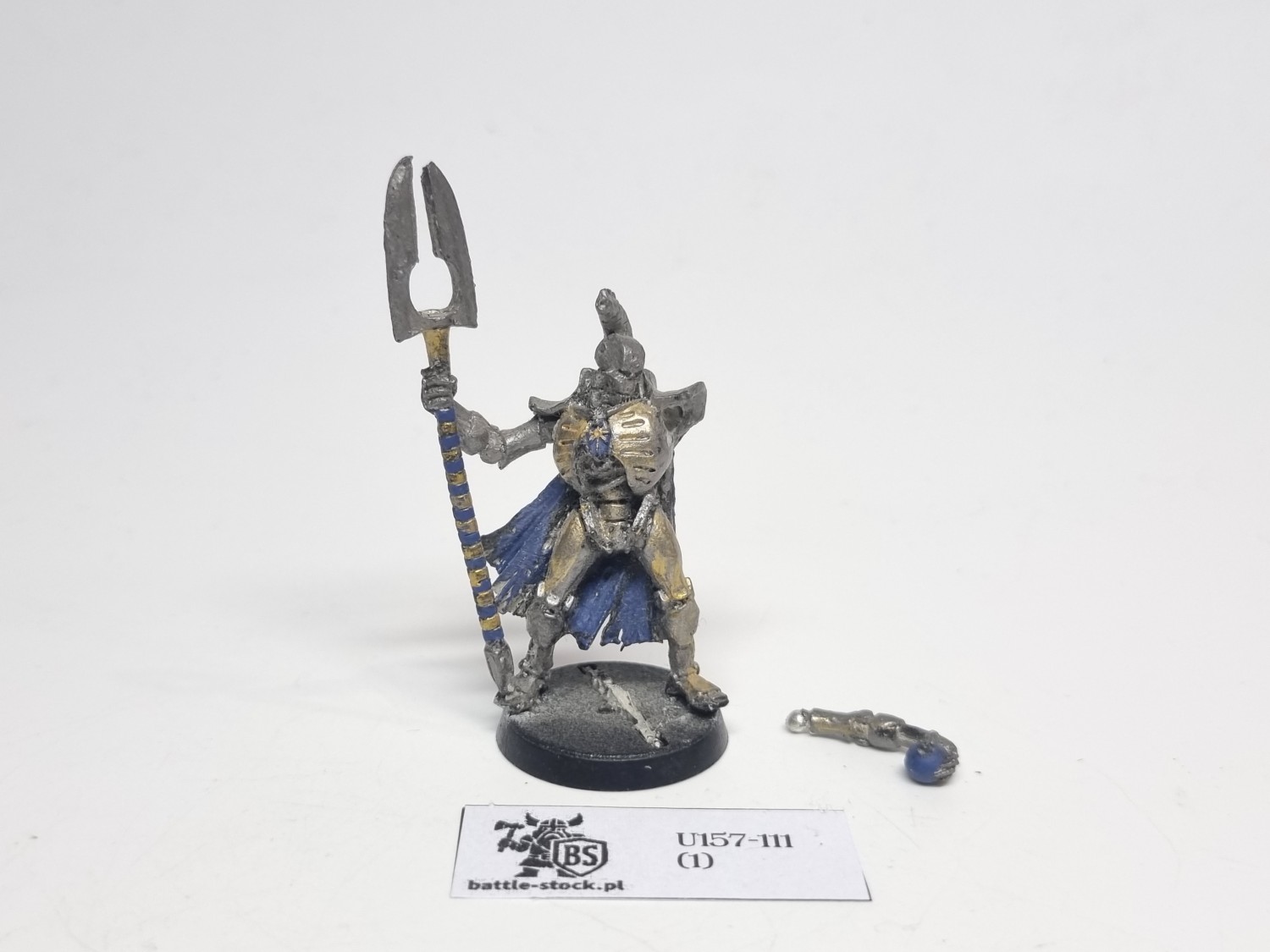 necron lord with orb metal