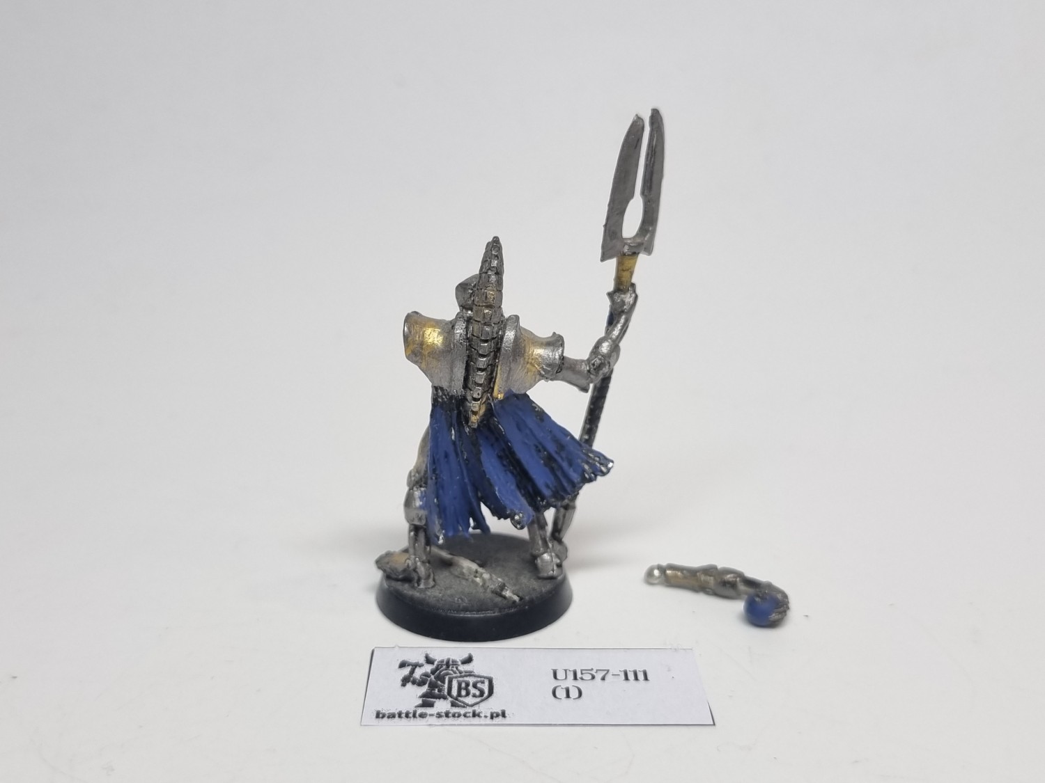 necron lord with orb metal