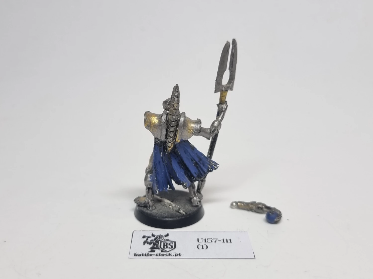 necron lord with orb metal