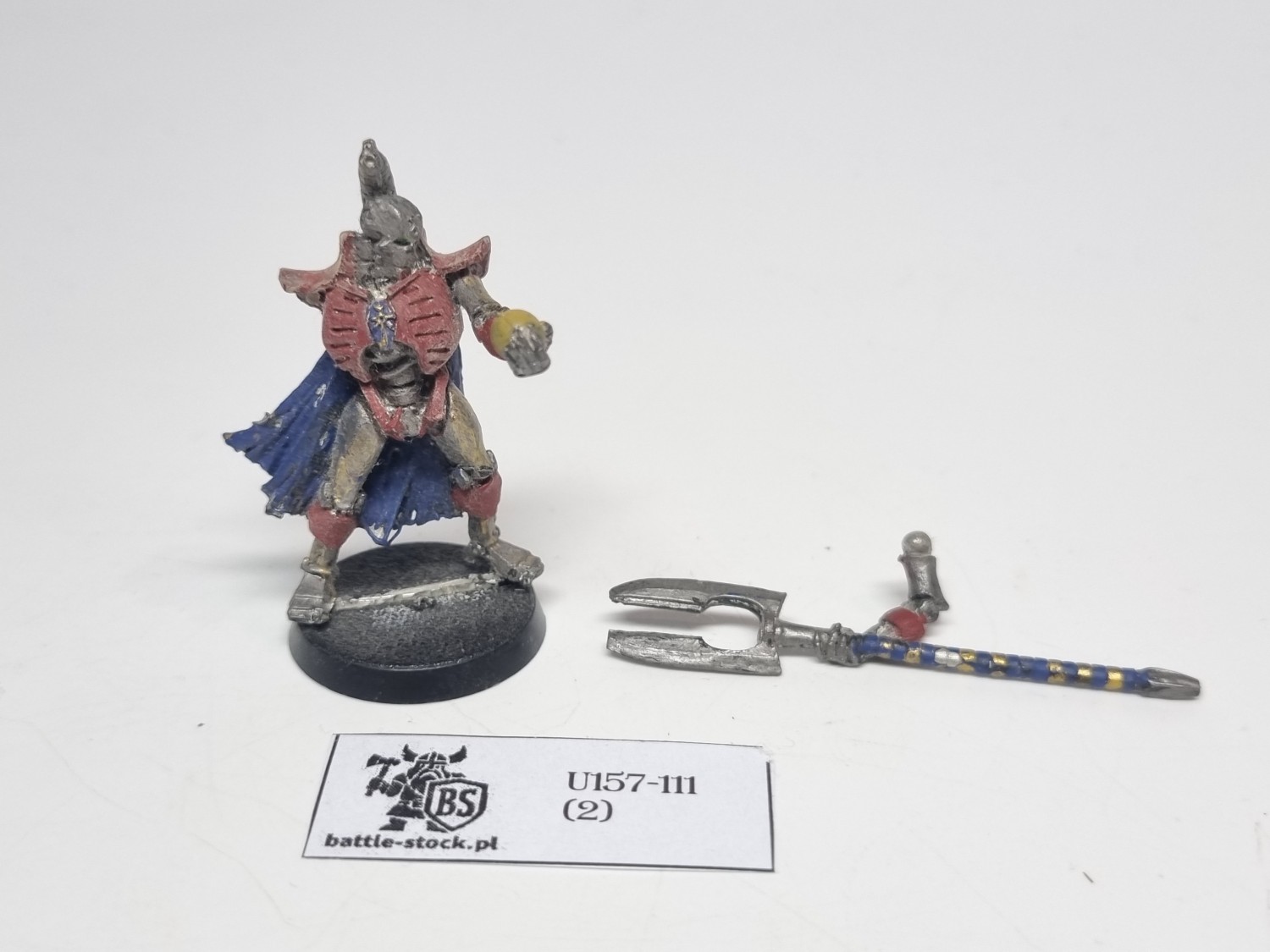 necron lord with orb metal