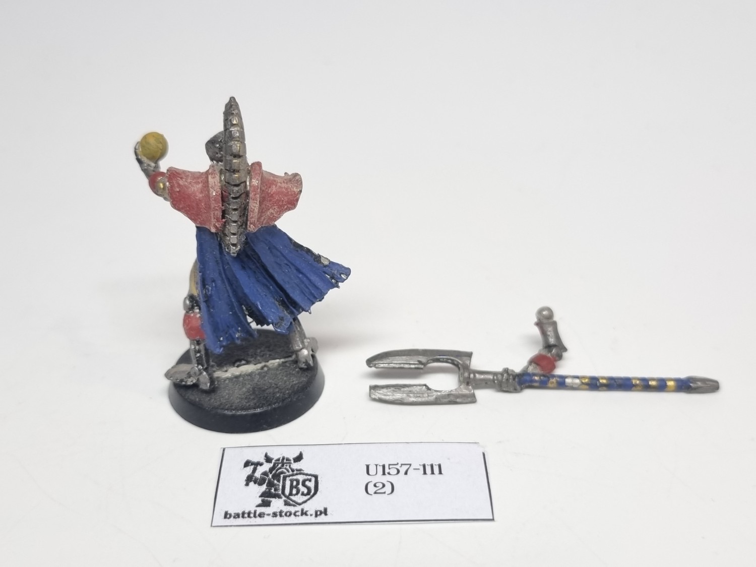 necron lord with orb metal