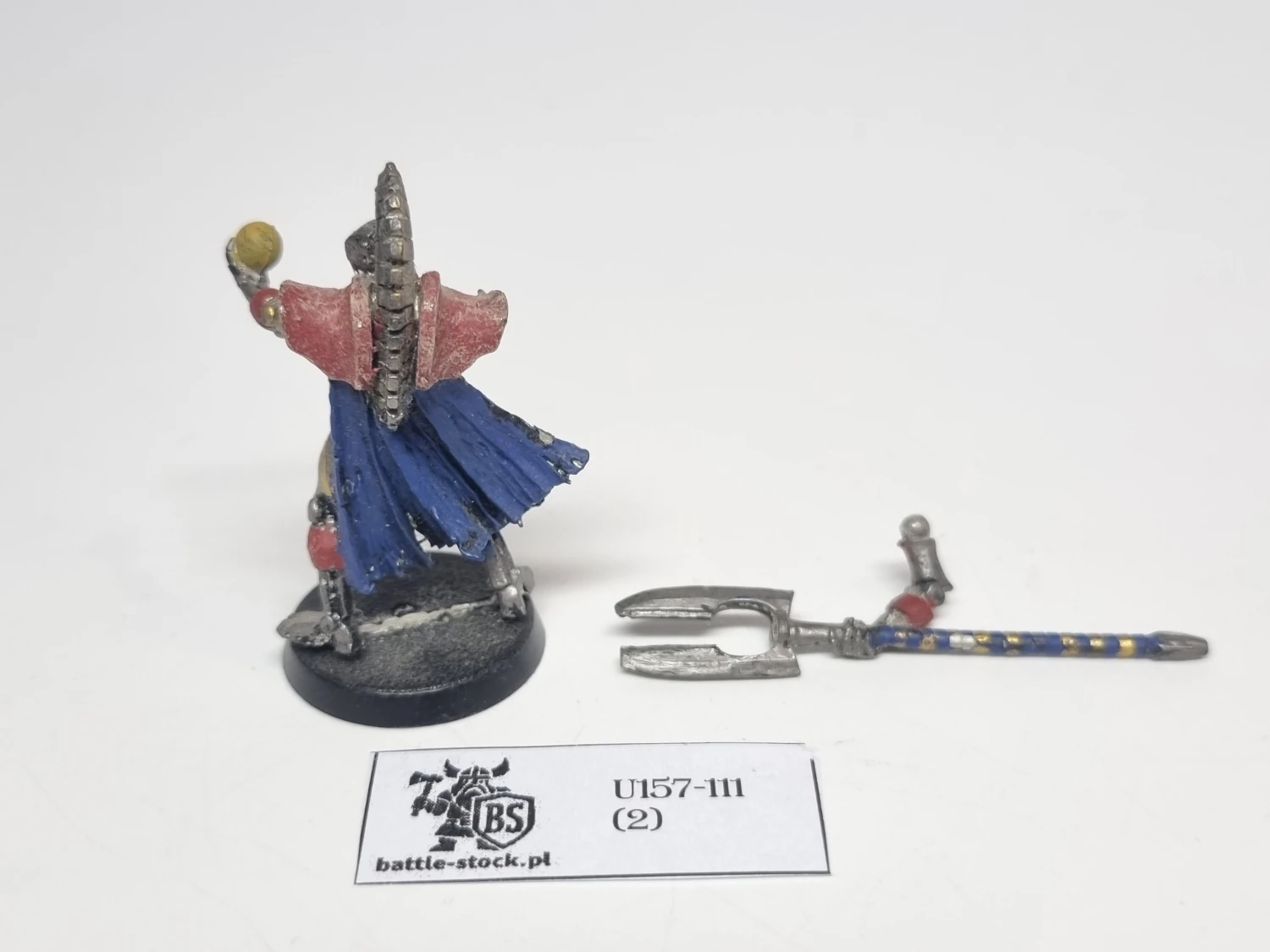 necron lord with orb metal