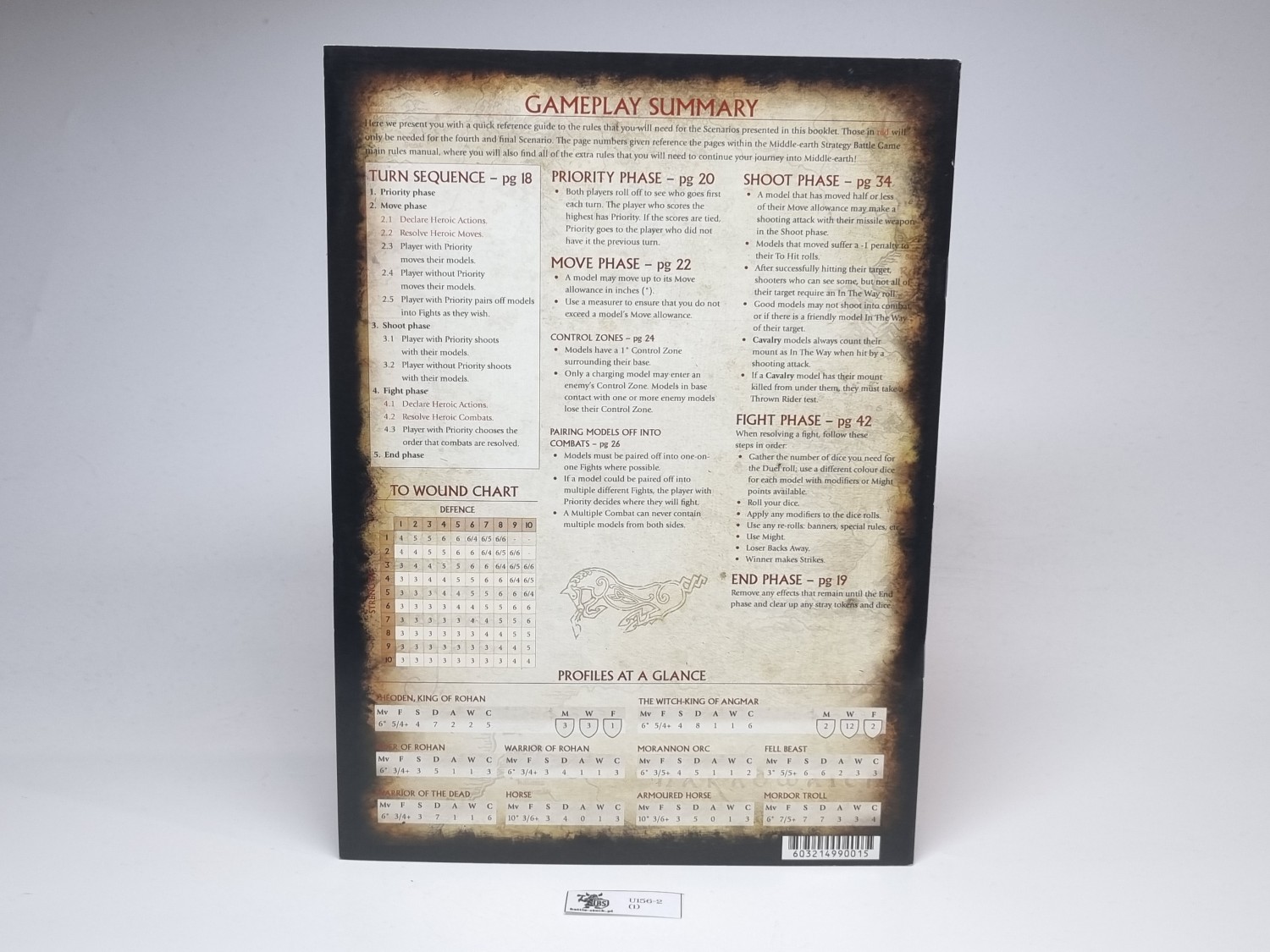 battles of pelennor fields scenarios and profiles