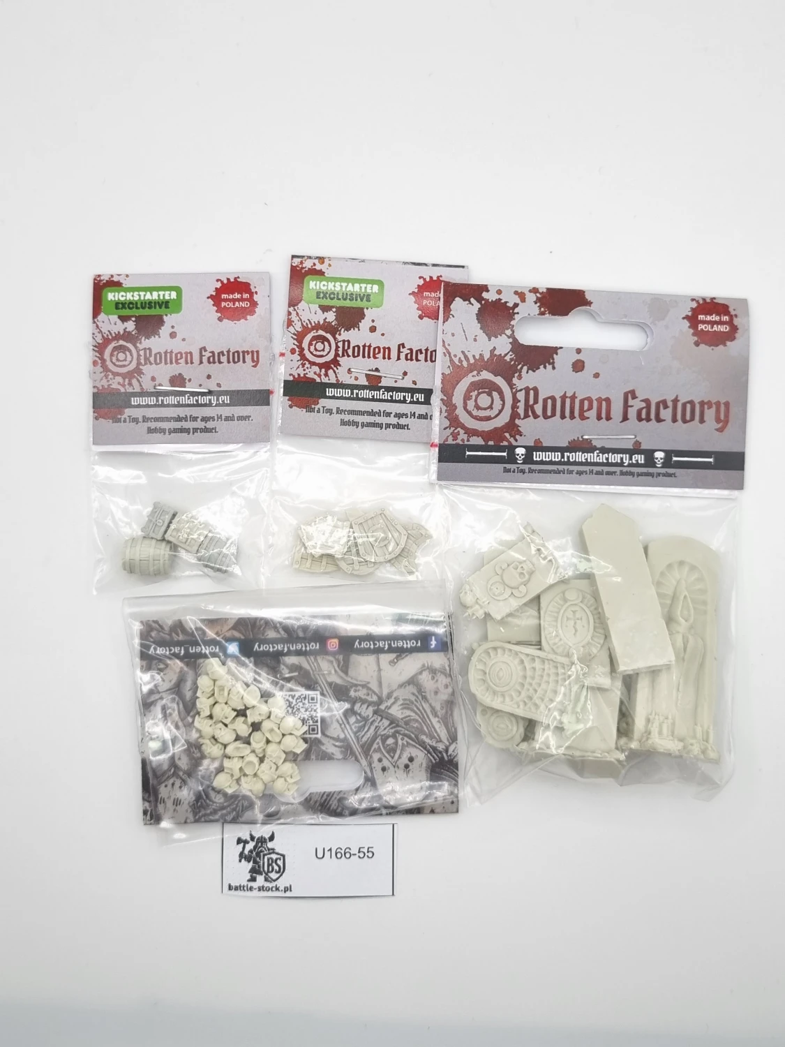 Kilkanaście figurek + bonusy Rotten City (KS)