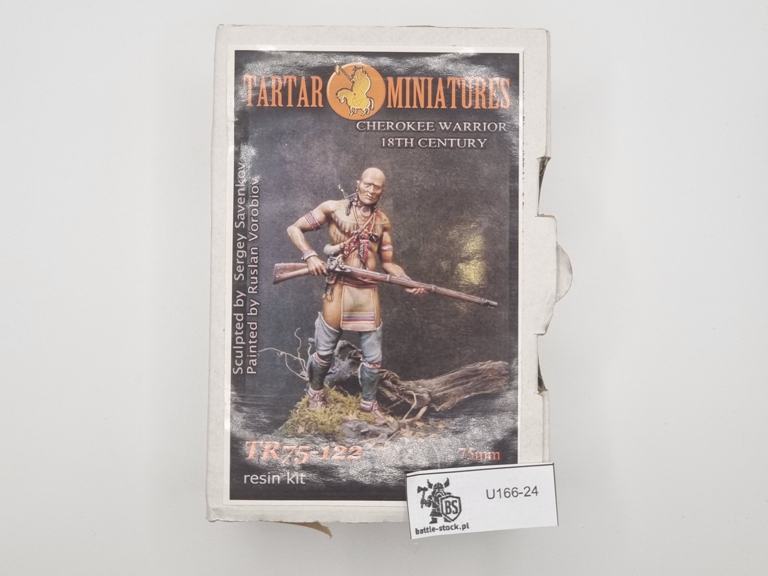 Tartar Miniatures (żywica) Cherokee Warrior