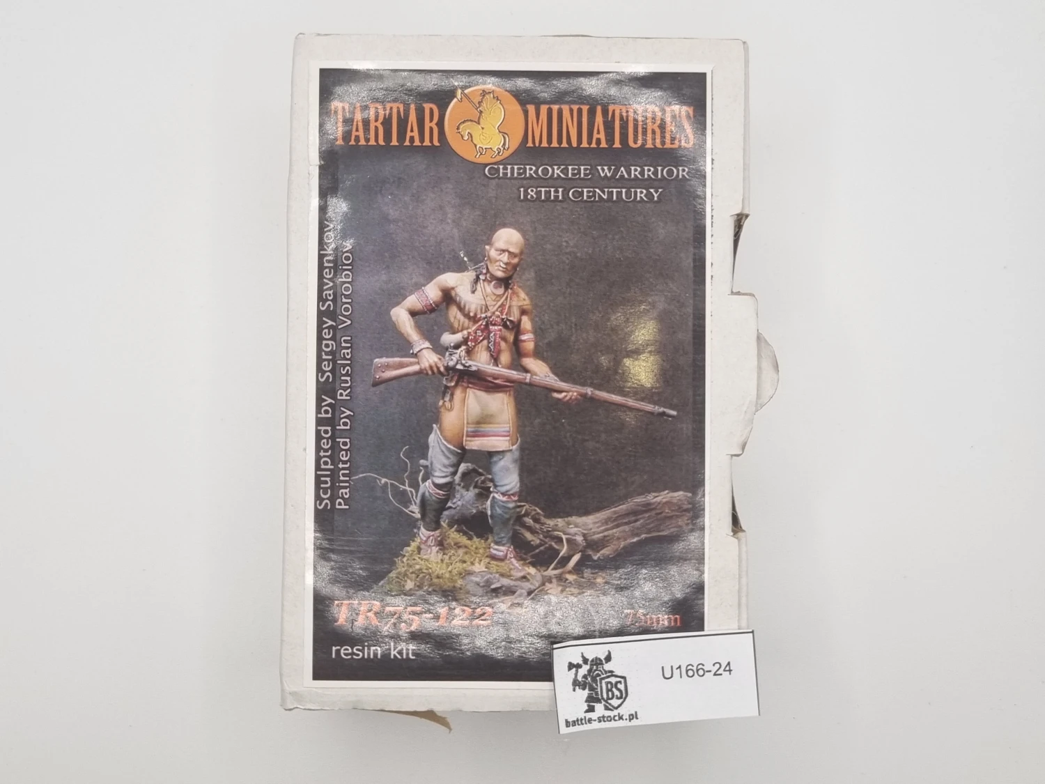 Tartar Miniatures (żywica) Cherokee Warrior