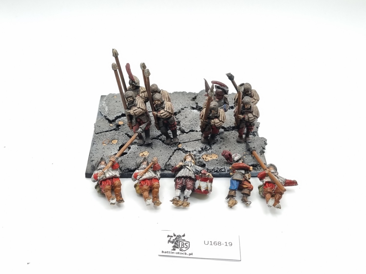 uszkodzeni pizzaros / spearmen zestaw